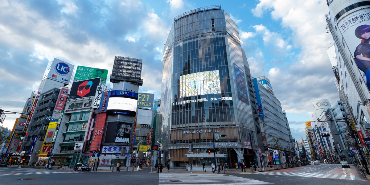 shibuya square scramble building breathtaking views of tokyo